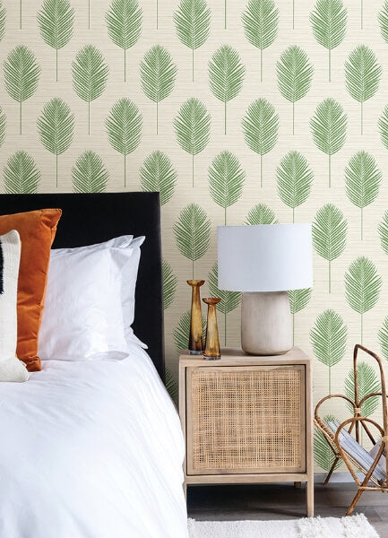 Bali Green Fern Wallpaper