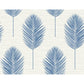 Bali Blue Fern Wallpaper