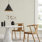Rushmore White Faux Grasscloth Wallpaper