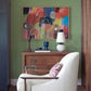 Rushmore Green Faux Grasscloth Wallpaper