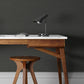 Rushmore Black Faux Grasscloth Wallpaper