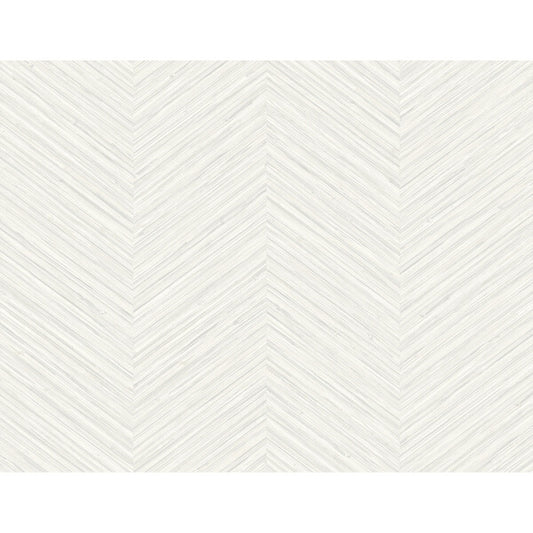 Apex White Weave Wallpaper