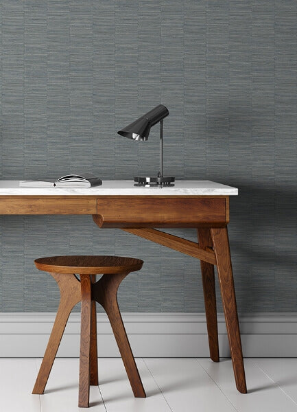 Jenga Stone Striped Column Wallpaper