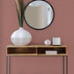 Moroccan Coral Sisal Texture Wallpaper