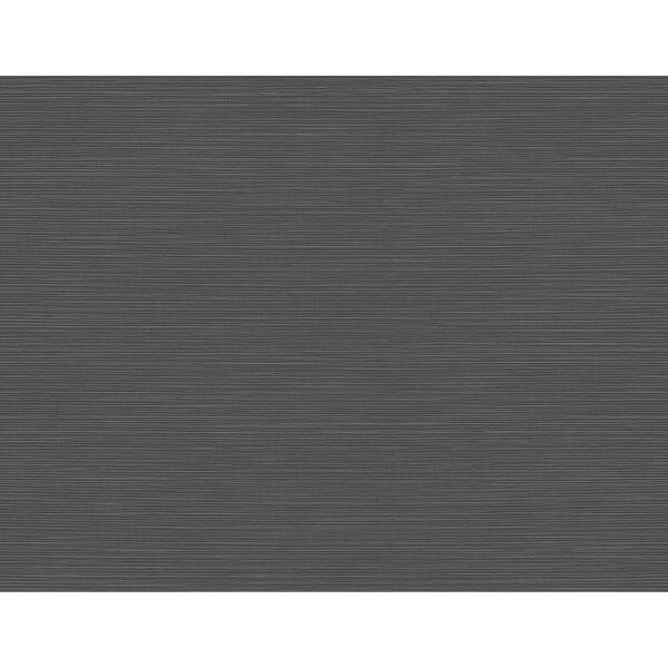 Moroccan Black Sisal Texture Wallpaper