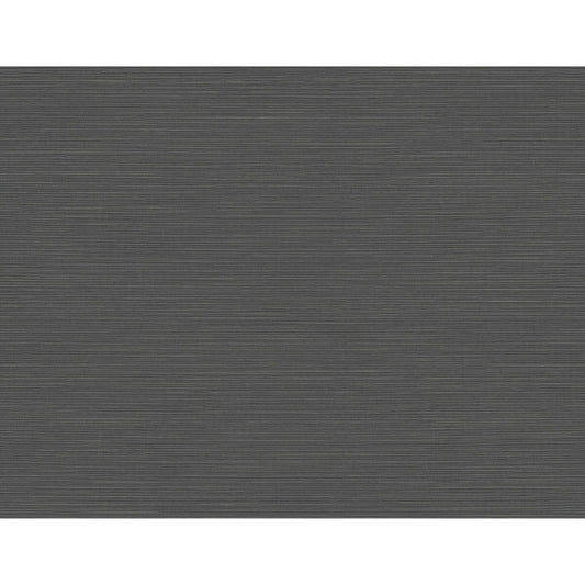 Moroccan Black Sisal Texture Wallpaper