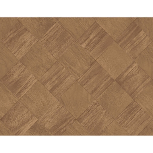 Thriller Chestnut Wood Tile Wallpaper