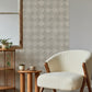 Thriller Light Grey Wood Tile Wallpaper