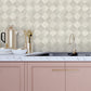 Thriller Light Grey Wood Tile Wallpaper