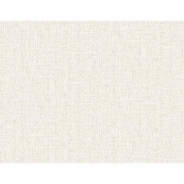 Snuggle White Woven Texture Wallpaper
