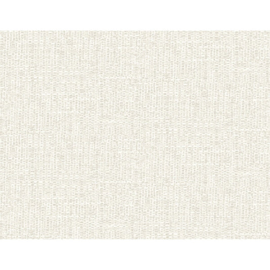 Snuggle White Woven Texture Wallpaper