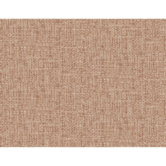Snuggle Coral Woven Texture Wallpaper