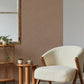 Snuggle Coral Woven Texture Wallpaper