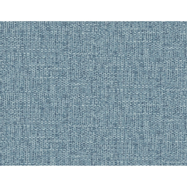 Snuggle Blue Woven Texture Wallpaper
