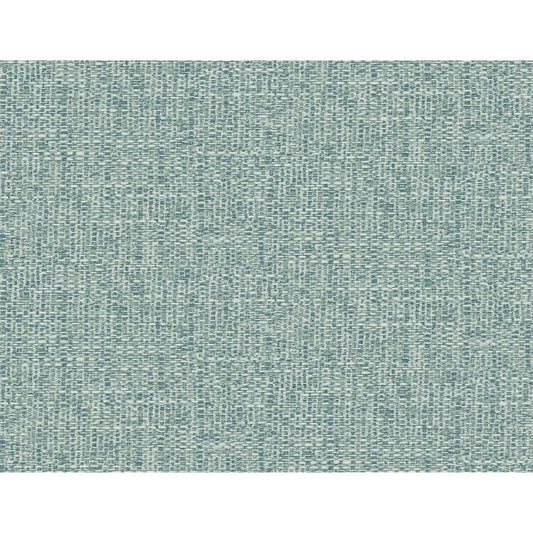 Snuggle Teal Woven Texture Wallpaper