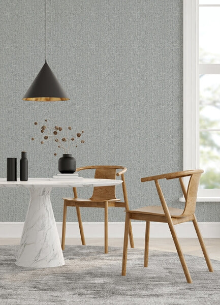Snuggle Grey Woven Texture Wallpaper