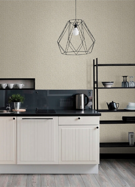 Snuggle Neutral Woven Texture Wallpaper