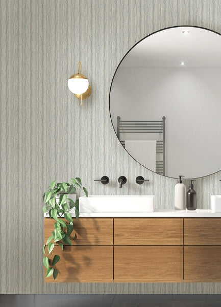 Hilton Aqua Marbled Paper Wallpaper