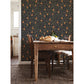 Pirum Navy Pear Wallpaper