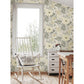 Victoria Pastel Floral Nouveau Wallpaper