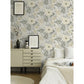 Victoria Pastel Floral Nouveau Wallpaper