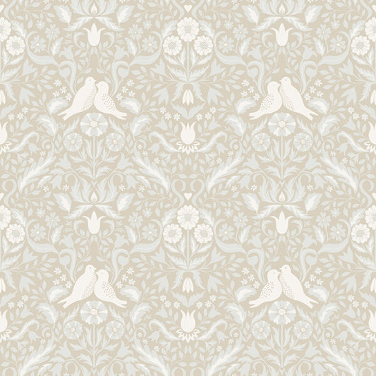 Niki Beige Country Kitsch Wallpaper