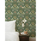 Froso Green Garden Damask Wallpaper