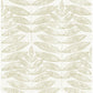 Akira Taupe Leaf Wallpaper
