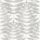 Akira Grey Leaf Wallpaper