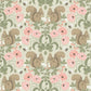 Kurre Pink Woodland Damask Wallpaper