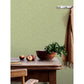 Anna Light Green Fern Trail Wallpaper