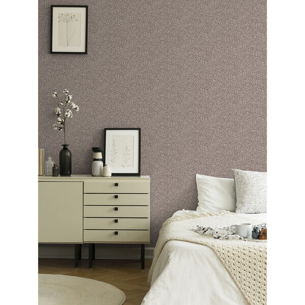 Anna Purple Fern Trail Wallpaper