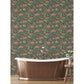 Hybbe Blue Hydrangea Garden Wallpaper