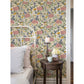 Hybbe Multicolor Hydrangea Garden Wallpaper