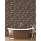 Hybbe Purple Garden Wallpaper