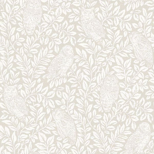 Parliament Cream Owl Wallpaper