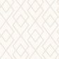 Blaze White Trellis Wallpaper