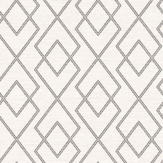 Blaze Cream Trellis Wallpaper