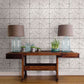 Susanna Off White Vintage Tin Tile Wallpaper
