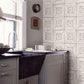 Avery Off White Wood Wallpaper