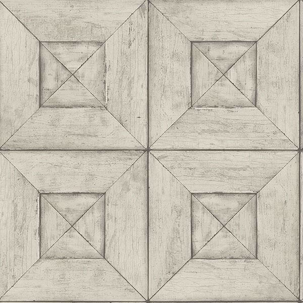Avery Light Grey Wood Wallpaper