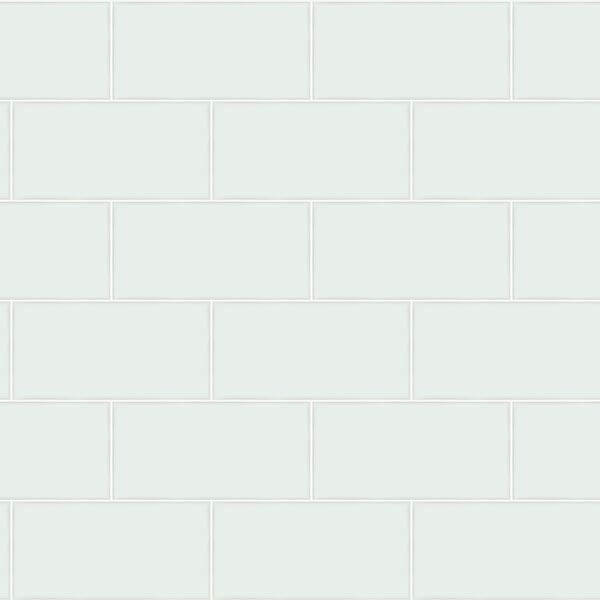 Freedom Mint Subway Tile Wallpaper