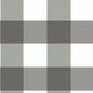 Amos Black Gingham Wallpaper
