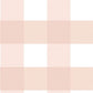 Amos Light Pink Gingham Wallpaper