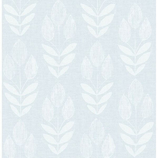 Garland Light Blue Block Tulip Wallpaper