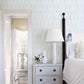 Garland Light Blue Block Tulip Wallpaper