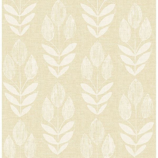 Garland Wheat Block Tulip Wallpaper