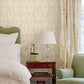 Garland Wheat Block Tulip Wallpaper