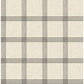 Twain Black Plaid Wallpaper