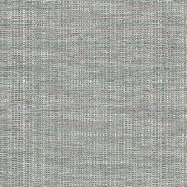 Kent Grey Grasscloth Wallpaper